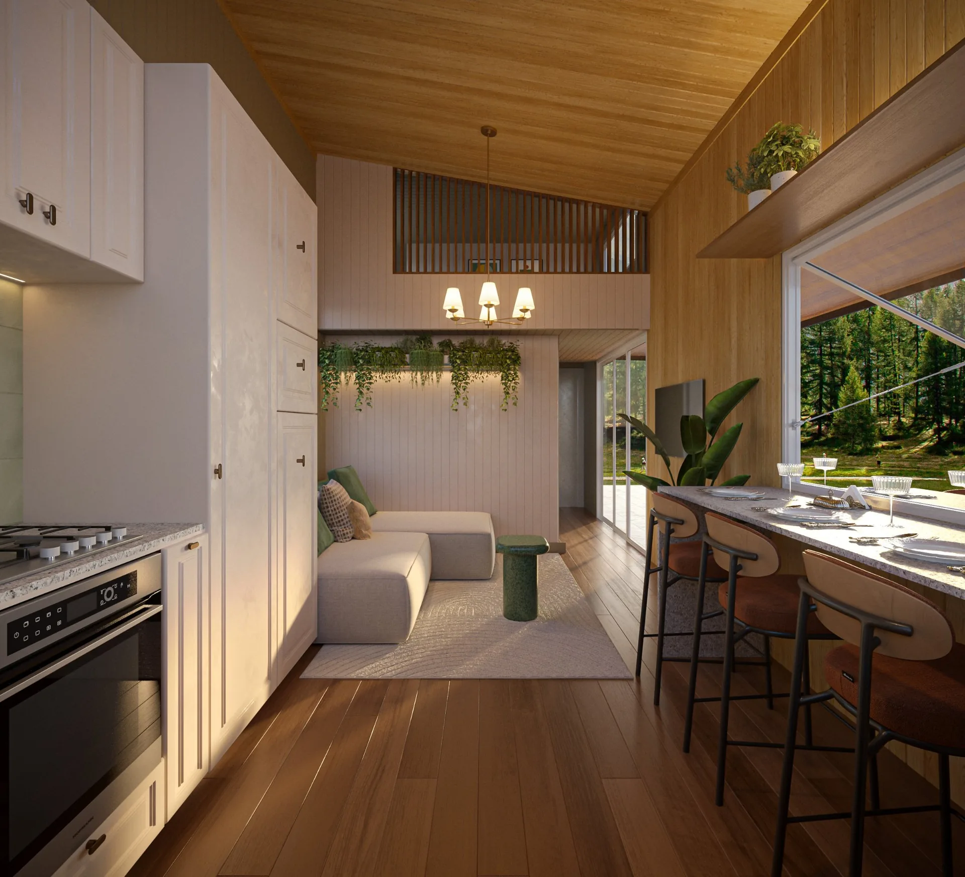 Meadow full kitchen
