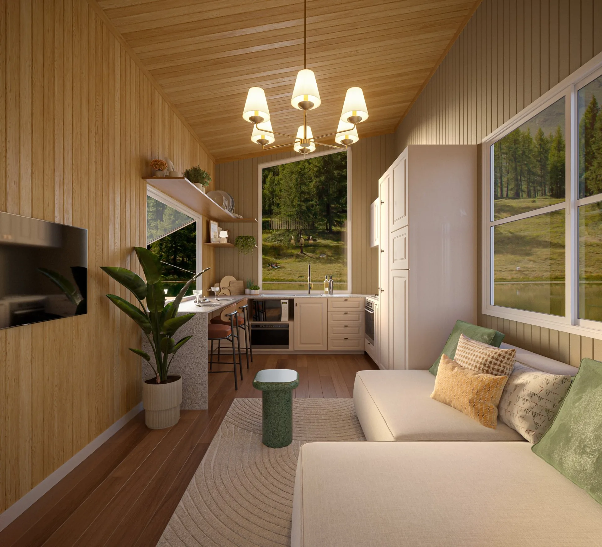 Meadow lounge with sofa